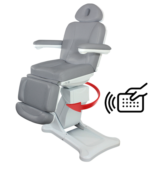 L22349w Kosmetikliege grau mit 4 Motoren Wirelless