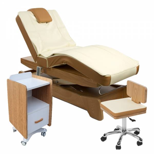 910208 Massagekabine creme / braun