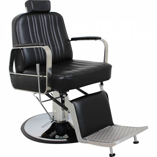 HS5047 Herrenstuhl schwarz Friseurstuhl Herrenfriseurstuhl Barber