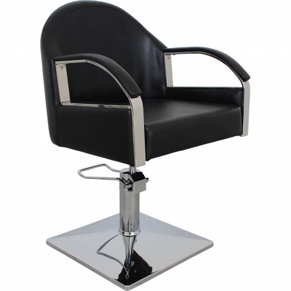 s50566 Friseurstuhl schwarz