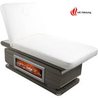 Behandlungsliege Kosmetikliege 000897A mit Heizung und Kamin Behandlungsliege Kosmetikliege 000897A mit Heizung und Kamin