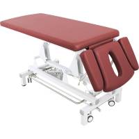 L6d807 Massageliege Behandlungsliege mit Rundumschalter weinrot L6d807 Massageliege Behandlungsliege mit Rundumschalter weinrot