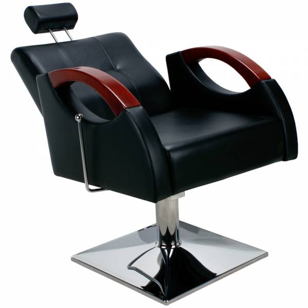 Friseurstuhl 205485A schwarz