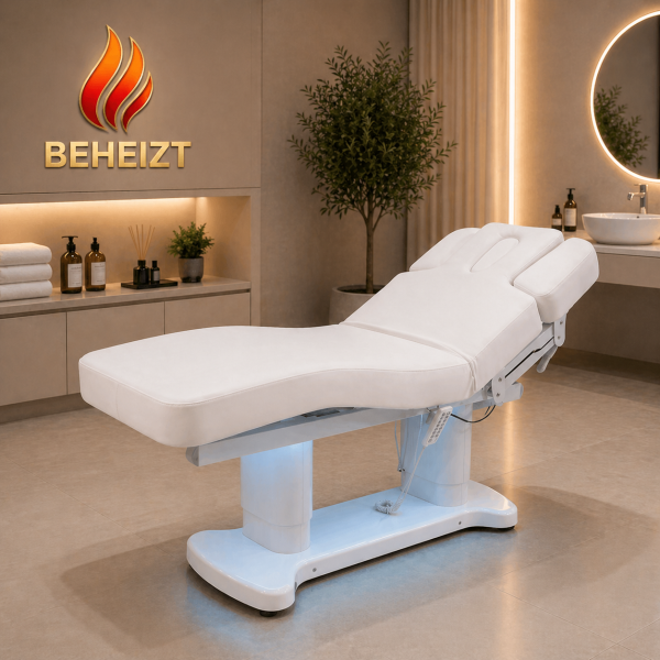 Massageliege Wellnessliege Memoryfunktion 4 Motoren Heizung LED L00042H