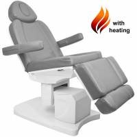 L23708H Vollelektrische Kosmetikliege mit Heizung & 4 Motoren weiss-grau L23708H Vollelektrische Kosmetikliege mit Heizung & 4 Motoren weiss-grau