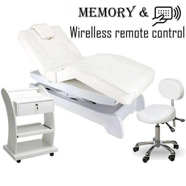 9L0208m Massagekabine weiß kombinierbar mit Memory