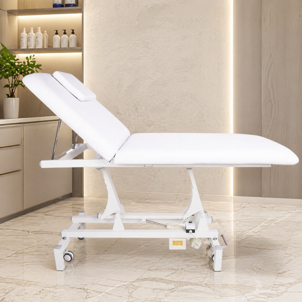 elektische Bobathliege / Behandlungsliege 008280 Weiss