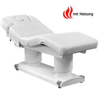 003838H Massageliege Weiß mit 4 Motoren & Heizung 003838H Massageliege Weiß mit 4 Motoren & Heizung