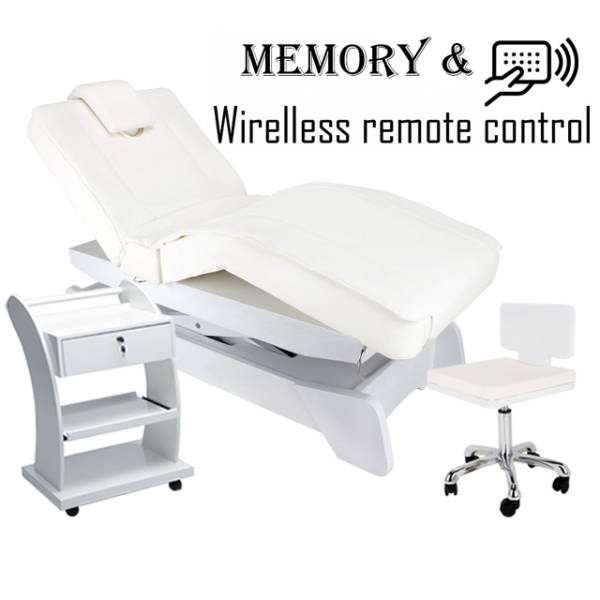9L0208m Massagekabine weiß kombinierbar mit Memory