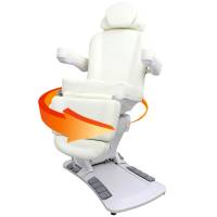 Kosmetikliege perlweiß mit 4 Motoren, elektrisch drehbar 270° L006625 Kosmetikliege perlweiß mit 4 Motoren, elektrisch drehbar 270° L006625