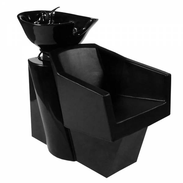 255429 Friseurwaschsessel Rückwärtswaschsessel schwarz